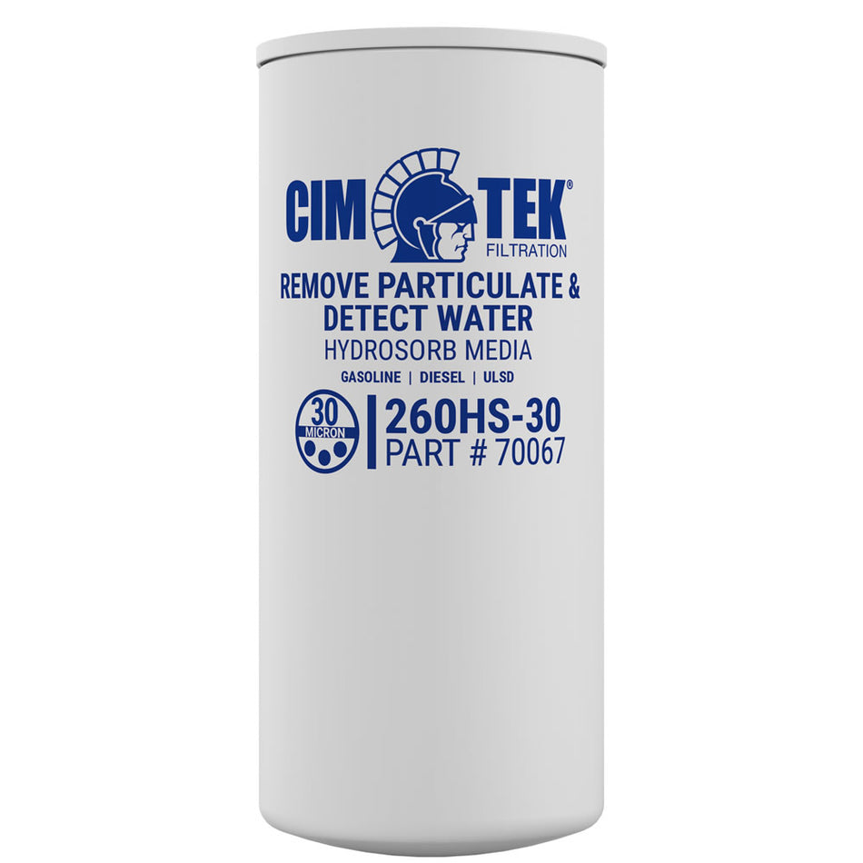 Cim-Tek 70067 260HS-30 3,75 pouces x 8,75 pouces 30 MICRONS Hydrosorb ALLIED