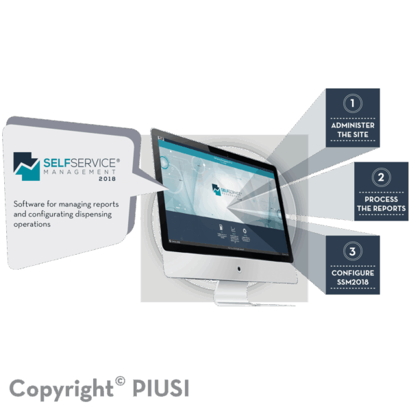 Self Service Management Agilis - USB PIUSI